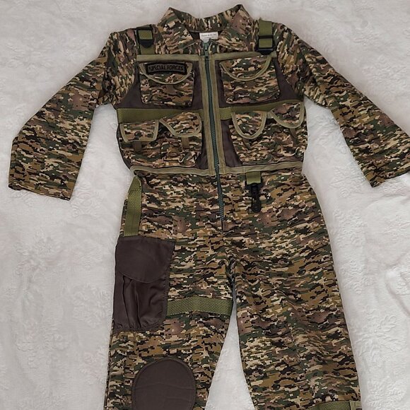 Kids Special Forces Military Field Uniform Size 5-6 - Picture 2 of 12